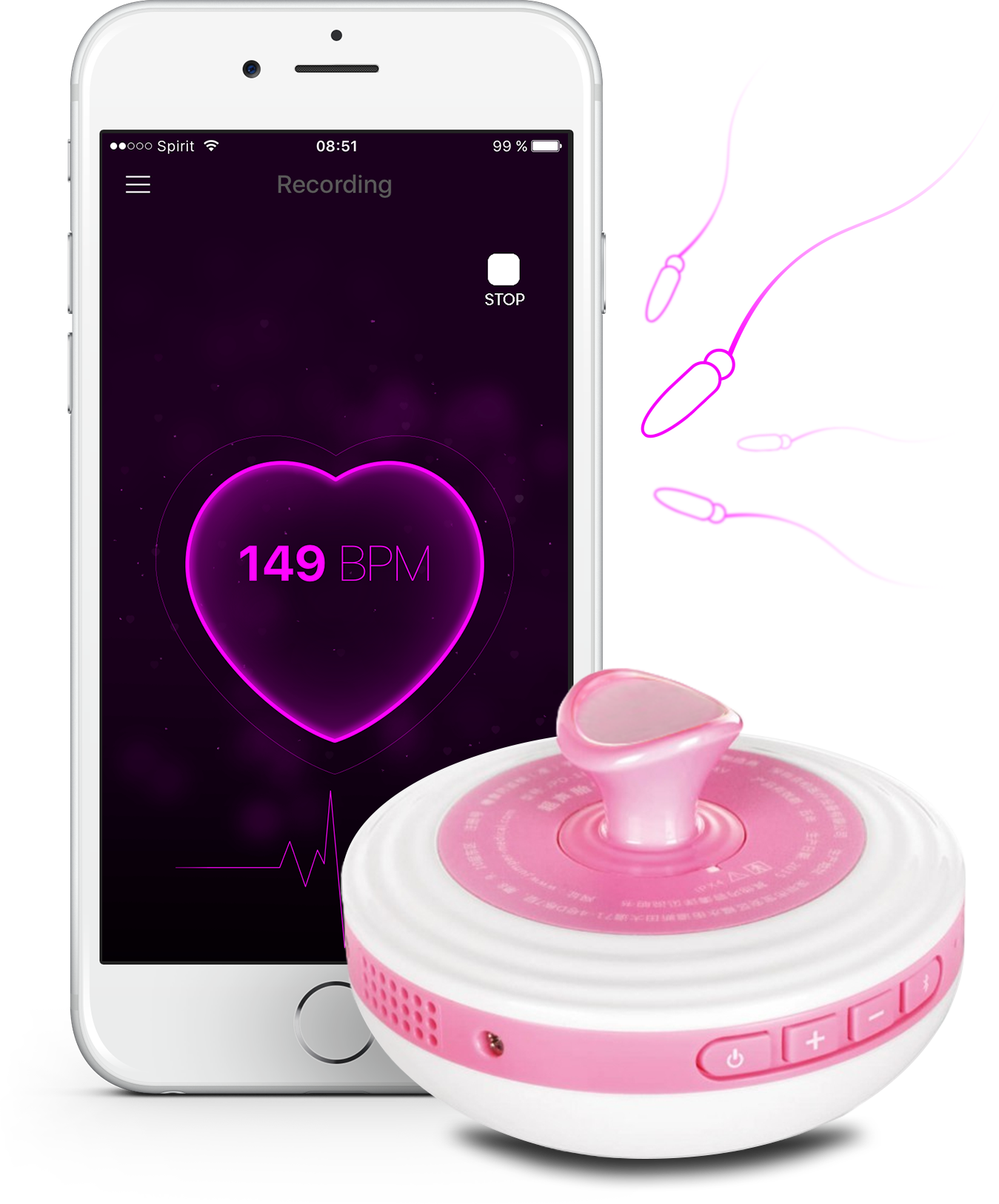 baby heartbeat tracker app